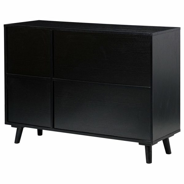 Accent Chests & Cabinets |   3-Door Accent Cabinet, Black Accent Chests & Cabinets Accent Chests & Cabinets