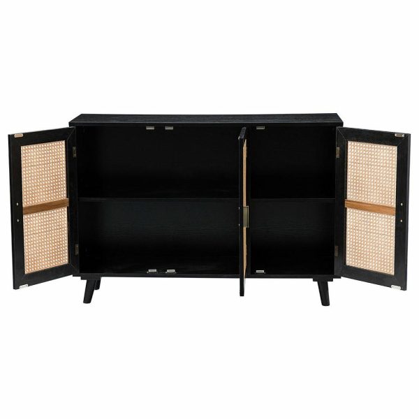 Accent Chests & Cabinets |   3-Door Accent Cabinet, Black Accent Chests & Cabinets Accent Chests & Cabinets