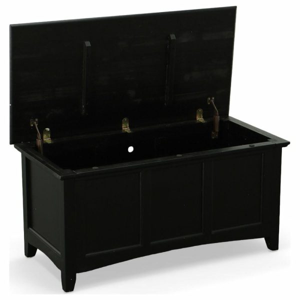 Accent Chests & Cabinets |   Aura Storage Chest, Antique Black Accent Chests & Cabinets Accent Chests & Cabinets