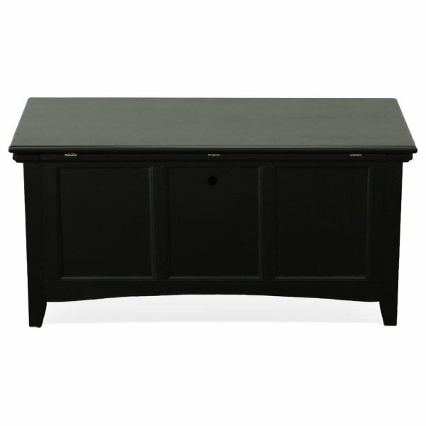 Accent Chests & Cabinets |   Aura Storage Chest, Antique Black Accent Chests & Cabinets Accent Chests & Cabinets