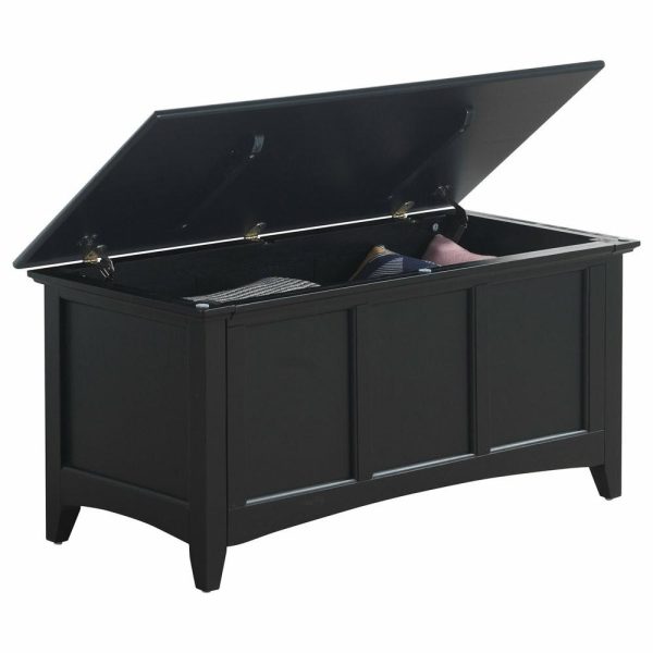 Accent Chests & Cabinets |   Aura Storage Chest, Antique Black Accent Chests & Cabinets Accent Chests & Cabinets