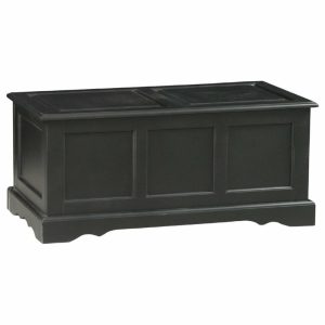 Accent Chests & Cabinets |   Camden Blanket Chest, Antique Black Accent Chests & Cabinets Accent Chests & Cabinets