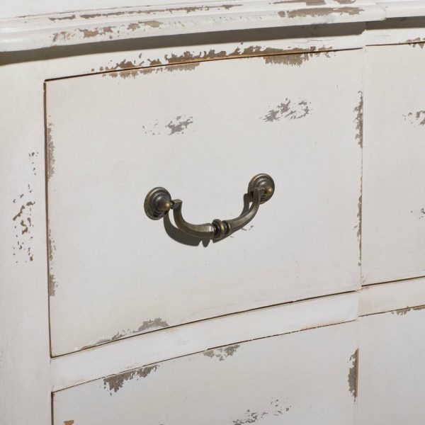 Accent Chests & Cabinets |   Cream Wood Vintage Chest, 35″X42″X16″ Accent Chests & Cabinets Accent Chests & Cabinets