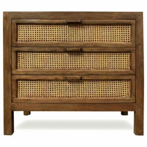 Accent Chests & Cabinets |   Easton Three-Drawer Chest Mango Wood Finish Accent Chests & Cabinets Accent Chests & Cabinets