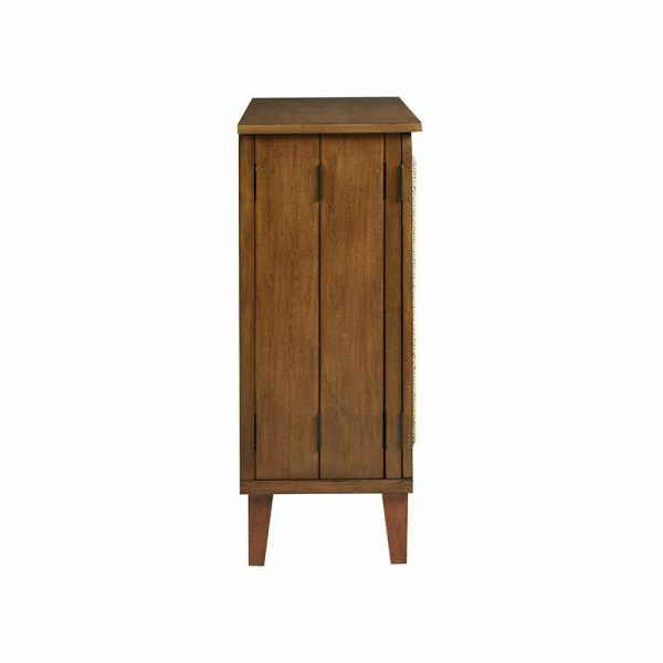 Accent Chests & Cabinets |   Ink+Ivy Seagate Handcrafted Seagrass 2-Door Accent Chest In Natural Accent Chests & Cabinets Accent Chests & Cabinets