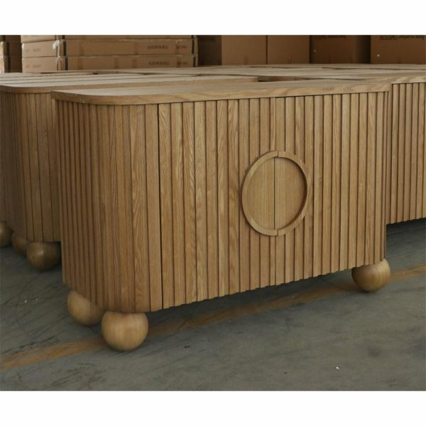 Accent Chests & Cabinets |   Lucca Fluted Accent Cabinet With Ball Legs Accent Chests & Cabinets Accent Chests & Cabinets