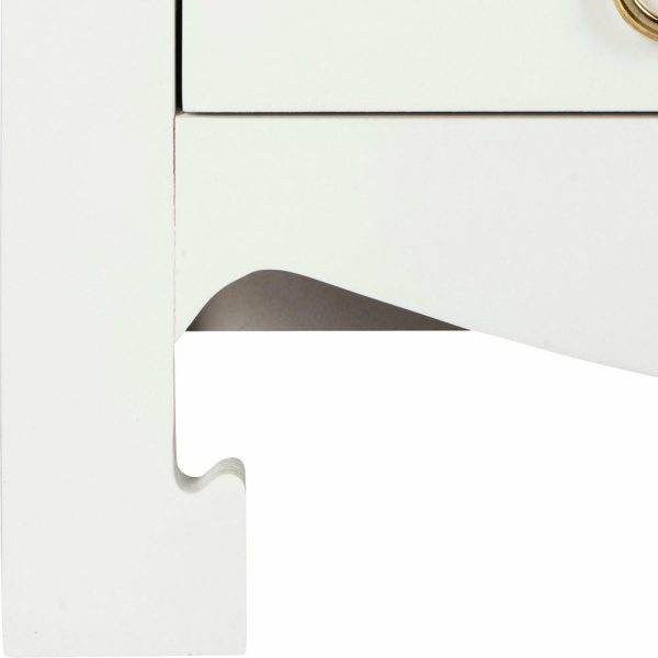 Accent Chests & Cabinets |   Safavieh Dion 3 Drawer Chest, White/Gold Accent Chests & Cabinets Accent Chests & Cabinets