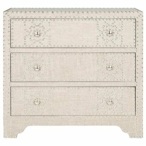 Accent Chests & Cabinets |   Safavieh Gordy 3 Drawer Chest, Grey Accent Chests & Cabinets Accent Chests & Cabinets