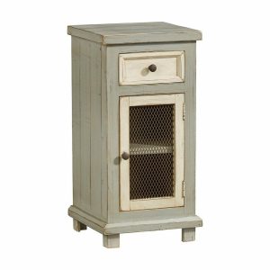 Accent Chests & Cabinets |   Stella Small Chairside Cabinet, Gray Accent Chests & Cabinets Accent Chests & Cabinets