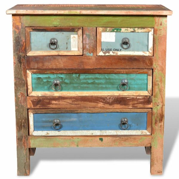 Accent Chests & Cabinets |   Vidaxl Storage Cabinet Chest Of Drawers Sideboard Storage Solid Wood Reclaimed Accent Chests & Cabinets Accent Chests & Cabinets