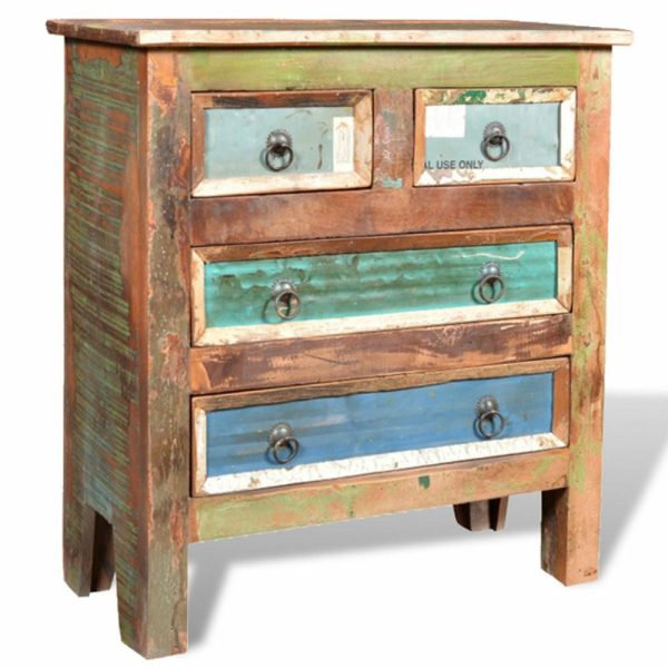 Accent Chests & Cabinets |   Vidaxl Storage Cabinet Chest Of Drawers Sideboard Storage Solid Wood Reclaimed Accent Chests & Cabinets Accent Chests & Cabinets