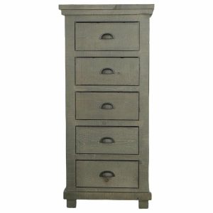 Accent Chests & Cabinets |   Willow Lingerie Chest, Distressed Dark Gray Accent Chests & Cabinets Accent Chests & Cabinets