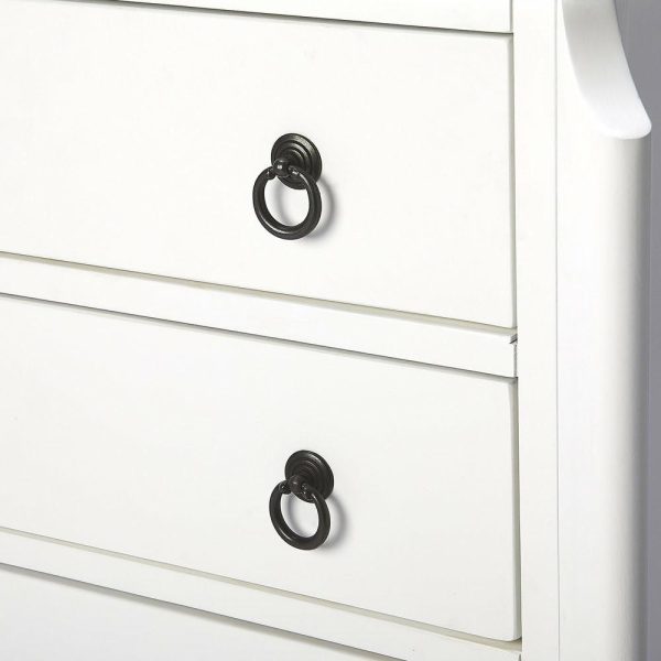 Accent Chests & Cabinets |   Wilshire Glossy White Accent Chest Accent Chests & Cabinets Accent Chests & Cabinets