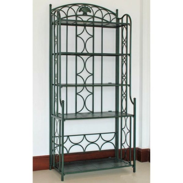 Baker’S Racks |   Iron 5-Tier Bakers Rack Furniture Baker'S Racks