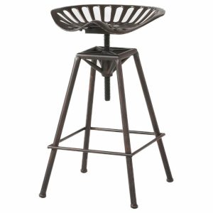 Bar Stools & Counter Stools |   Gdf Studio Charlie Saddle Seat Copper Bar Stool Bar Stools & Counter Stools Bar Stools & Counter Stools