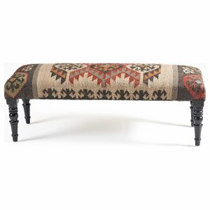 Bedroom Benches |   Bohemian Vanity Indoor Bench, 47″ Length Bedroom Bedroom Benches