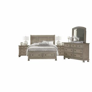 Bedroom Sets |   5-Piece Bradway Cal King Storage Bed, Dresser, Mirror, 2 Nightstand Natural Bedroom Bedroom Sets