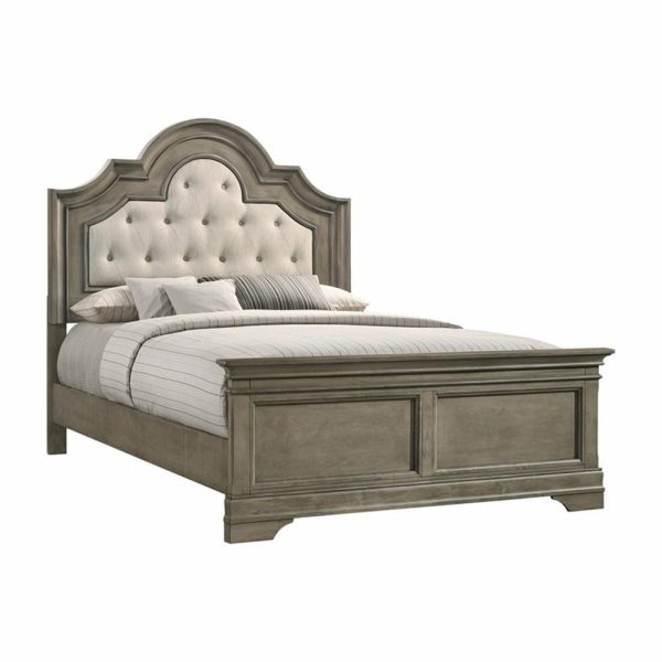 Bedroom Sets |   Coaster Manchester 4-Piece Wood Queen Panel Bedroom Set In Brown Bedroom Bedroom Sets