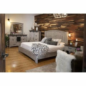 Bedroom Sets |   Crafters And Weavers Greenview Farmhouse Bedroom 5 Piece Set – Gray Bedroom Bedroom Sets