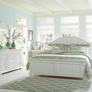 Bedroom Sets |   Eziah Queen Panel Bed, Dresser & Mirror, Night Stand Bedroom Bedroom Sets