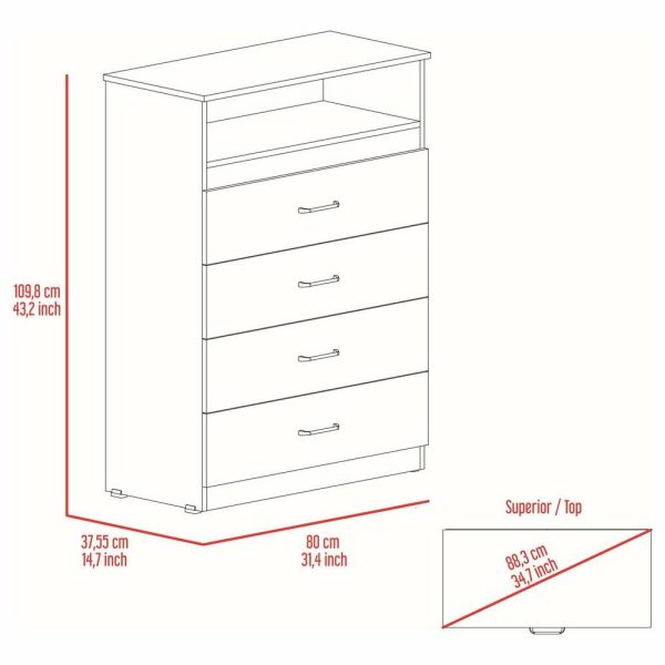 Bedroom Sets |   Fm Furniture Midval 2-Piece Bedroom Set With Armoire And 4-Drawer Dresser Bedroom Bedroom Sets