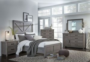 Bedroom Sets |   Haven Modern Farmhouse Rustic Bedroom Set, Queen Bed Bedroom Bedroom Sets