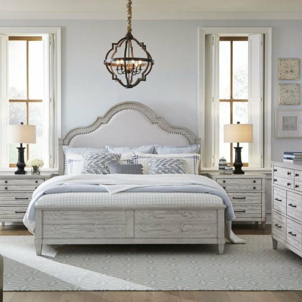 Bedroom Sets |   Legacy Classic Belhaven Upholstered Panel Bedroom Set, King Bedroom Bedroom Sets