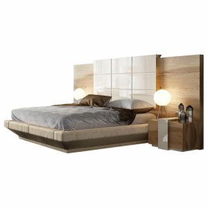 Bedroom Sets |   London Bed Dor04, Queen, Set3 Headboard, Bed Base And Nightstand Bedroom Bedroom Sets