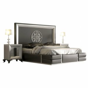 Bedroom Sets |   London Bed Dor140, California King, Set3 Bedroom Bedroom Sets