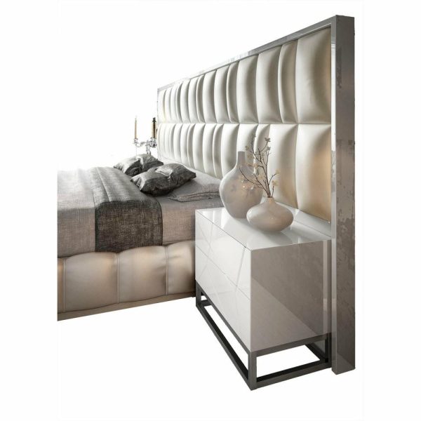 Bedroom Sets |   London Bedroom Dor 21, Matte Finish, King Size, With Two Matching Nightstands Bedroom Bedroom Sets