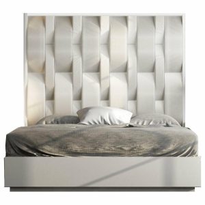 Bedroom Sets |   London Dor 35 Bedroom Set With Matching Nightstands And Mirrors, Matt, King Bedroom Bedroom Sets