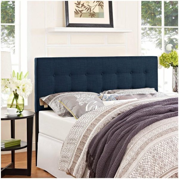 Bedroom Sets |   Modway Bedroom Emily Full Fabric Headboard, Navy Bedroom Bedroom Sets