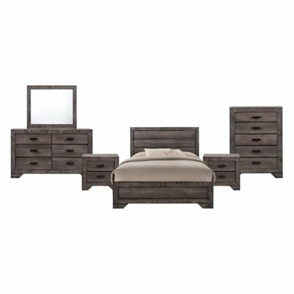 Bedroom Sets |   Picket House Furnishings Grayson 6 Piece Queen Panel Bedroom Set Bedroom Bedroom Sets