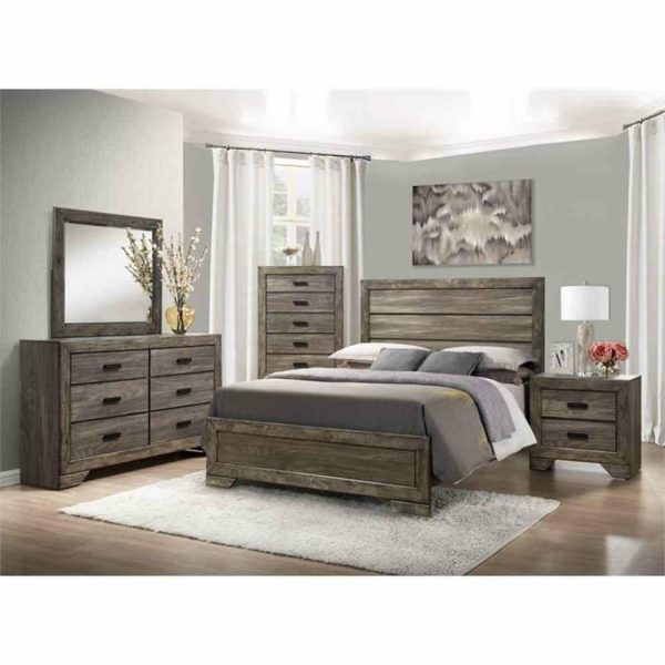 Bedroom Sets |   Picket House Furnishings Grayson 6 Piece Queen Panel Bedroom Set Bedroom Bedroom Sets