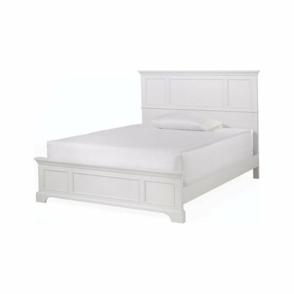 Beds |   Homestyles Naples Wood Queen Bed In Off White Bedroom Beds