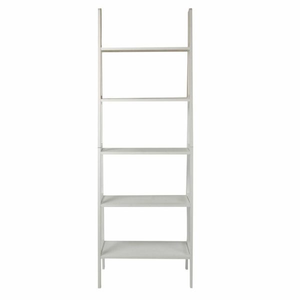 Bookcases |   5-Shelf Ladder Bookcase, White Bookcases Bookcases