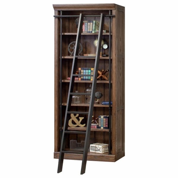 Bookcases |   Avondale 8′ Tall Wood Bookcase Storage Organizer Bookcases Bookcases