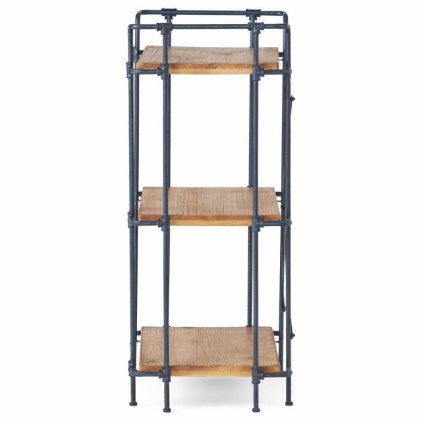 Bookcases |   Brooklyn Industrial 3 Shelf Firwood Bookcase Bookcases Bookcases