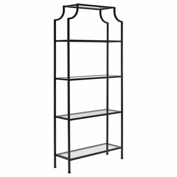 Bookcases |   Crosley Furniture Aimee 3Pc Metal Etagere Bookcase Set In Oil Rubbed Bronze Bookcases Bookcases