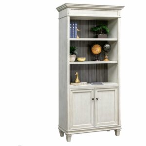 Bookcases |   Martin Furniture Hartford Library Bookcase, White Bookcases Bookcases