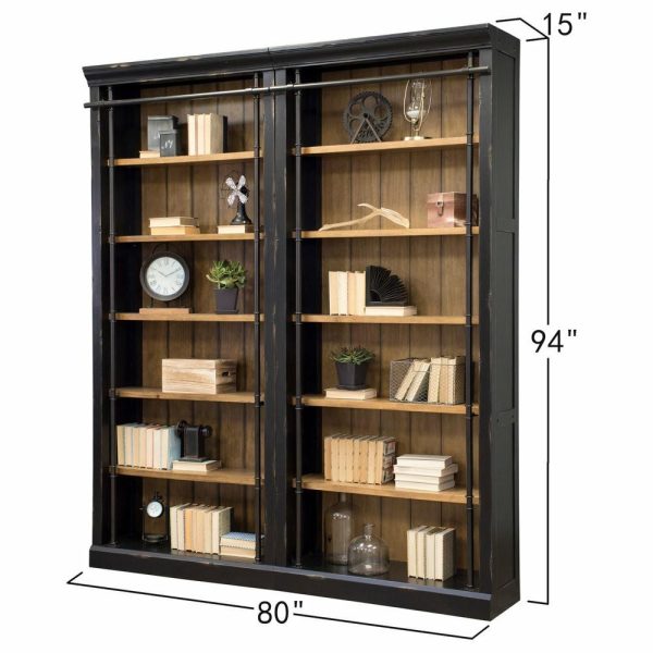 Bookcases |   Martin Furniture Toulouse 2 Bookcase Wall Bookcases Bookcases