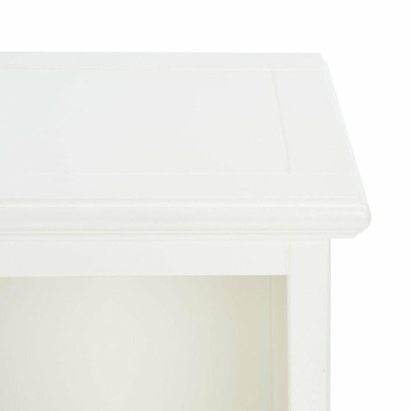 Bookcases |   Safavieh Maralah Shelf Unit, White Bookcases Bookcases