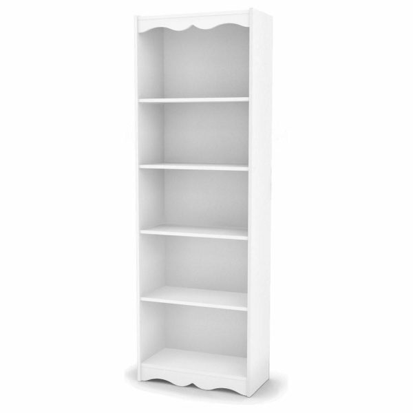 Bookcases |   Sonax Hawthorn Tall Bookcase, Frost White, 72″ Bookcases Bookcases