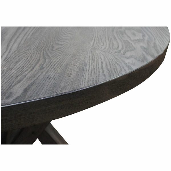 Dining Tables |   Antique Rustic Gray Round Dining Table Dining Tables Dining Tables