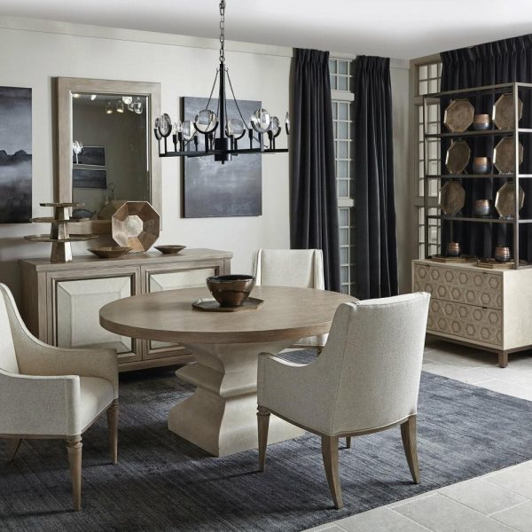 Dining Tables |   Bernhardt Santa Barbara Round Dining Table Dining Tables Dining Tables