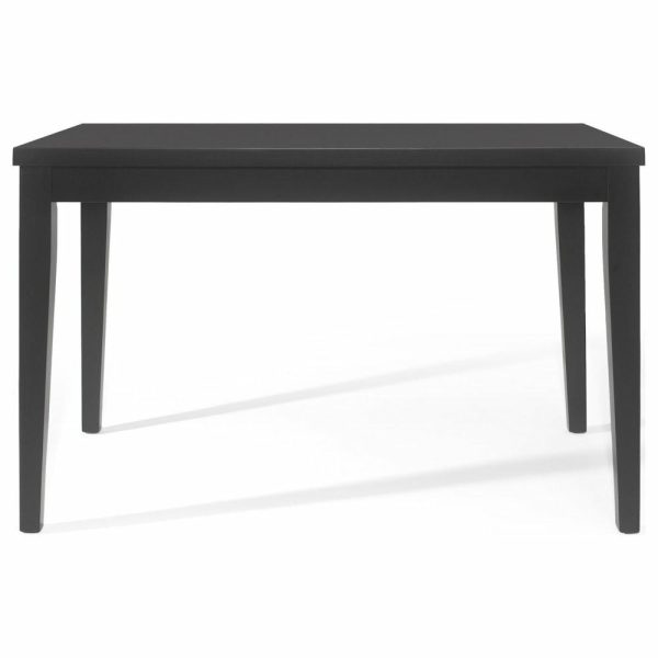 Dining Tables |   Boughton Farmhouse Counter Height Wood Dining Table, Black Dining Tables Dining Tables