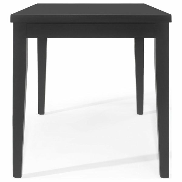 Dining Tables |   Boughton Farmhouse Counter Height Wood Dining Table, Black Dining Tables Dining Tables