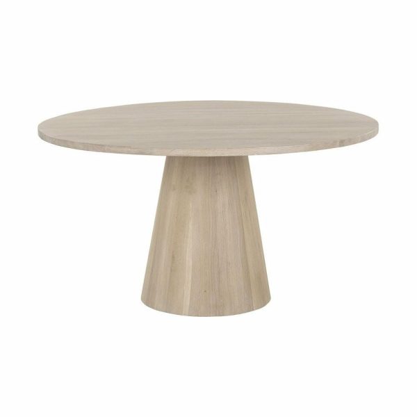 Dining Tables |   Elina Dining Table, Light Oak, Round Dining Tables Dining Tables