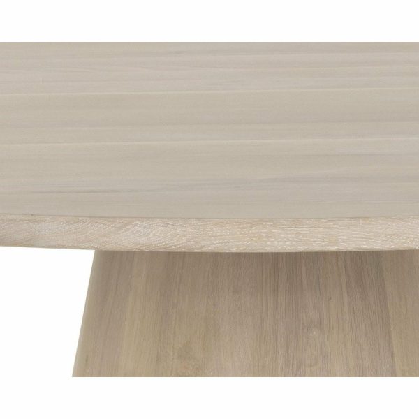 Dining Tables |   Elina Dining Table, Light Oak, Round Dining Tables Dining Tables