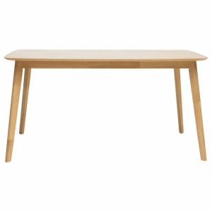 Dining Tables |   Gdf Studio Anne Natural Oak Finish Wood Dining Table Dining Tables Dining Tables